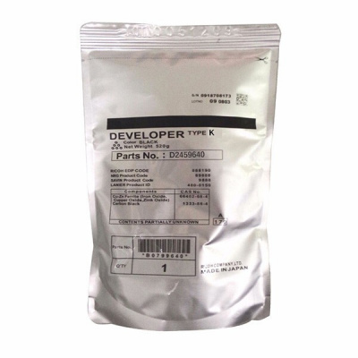 Ricoh D2459640 čierny (black) originálny developer