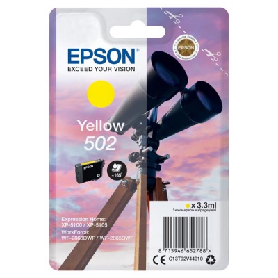 Epson 502 C13T02V44010 žltá (yellow) originálna cartridge