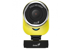 Genius 32200002409, Full HD Webkamera QCam 6000, 1920x1080, USB 2.0, žlutá, Windows 7 a vyšší, FULL HD, 30 FPS