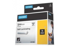 Dymo Rhino 1734821, S0773860, 24mm x 5,5m čierna tlač / biely podklad, originálná páska
