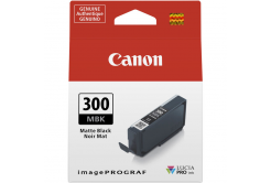 Canon PFI300MBK 4192C001 matná černá (matte black) originální cartridge