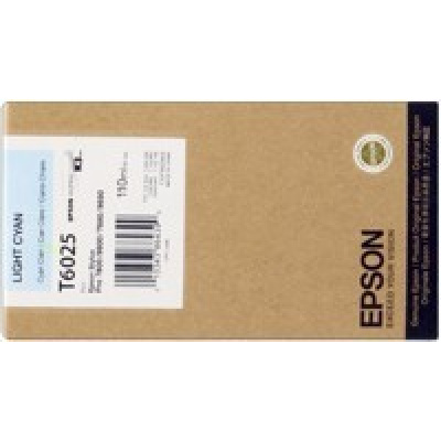 Epson T602500 svetlo azúrová (light cyan) originálna cartridge