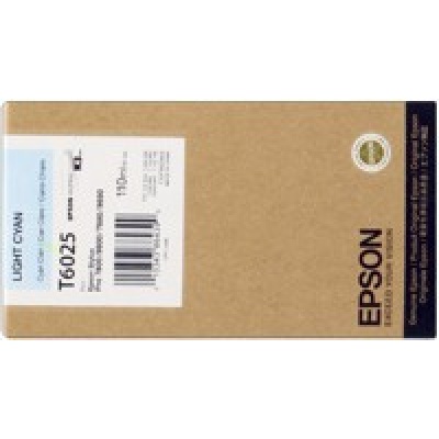 Epson C13T602500 svetlo azúrová (light cyan) originálna cartridge
