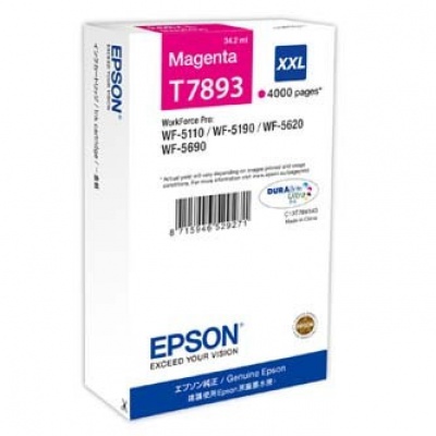 Epson T789340 purpurová (magenta) originálna cartridge
