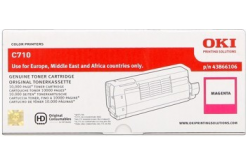 OKI 44318606 purpurový (magenta) originálny toner