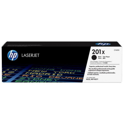 HP 201X, CF400XD čierna (black) originálny toner