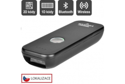 Virtuos CCD 2D čtečka Virtuos HW-856A mini, bezdrátová, kapesní, černá