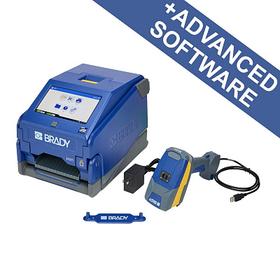 Brady I4311-V2200-BWS 325205 tlačiareň štítkov + čítačka čiarových kódov