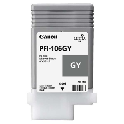 Canon PFI-106GY, 6630B001 sivá (grey) originálna cartridge
