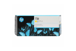 HP 738 676M8A žltá (yellow) originálna cartridge