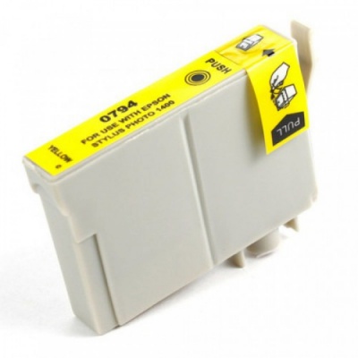 Epson T0794 žltá (yellow) kompatibilná cartridge