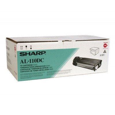 Sharp originálny toner AL-110DC, black, 4000 str., Sharp AL-1217, 1255, 1457, 1555