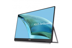 ASUS ZenScreen MB249C 90LM0865-B01170 Monitor, 23,8", IPS, FHD, 75Hz, 5ms, čierny, 3R