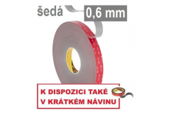 3M VHB™ GPH-060GF Oboustranně silně lepicí páska, tl. 0,6 mm 25 mm x 33 m
