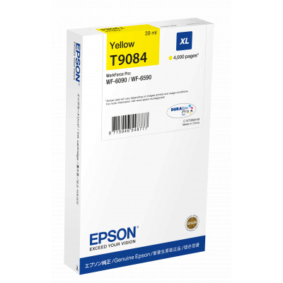 Epson T9084 XL C13T90844N žltá (yellow) originálna cartridge