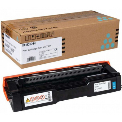 Ricoh 408341 azúrový (cyan) originální toner