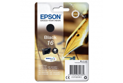 Epson originálna cartridge C13T16214012, T162140, black, 5.4ml, Epson WorkForce WF-2540WF, WF-2530WF, WF-2520NF, WF-2010