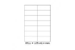 Samolepiace etikety 105 x 42,4 mm, 14 etikiet, A4, 100 listov