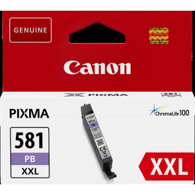Canon CLI-581PB XXL 1999C001 foto modrá (photo blue) originálna cartridge