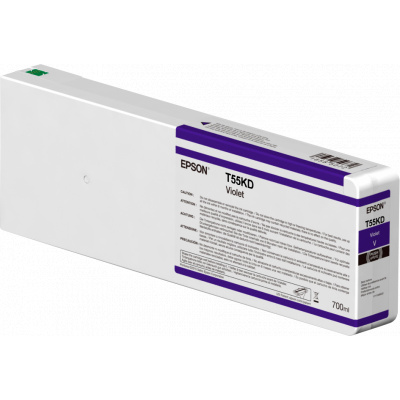 Epson C13T55KD00 fialová (violet) originálna cartridge