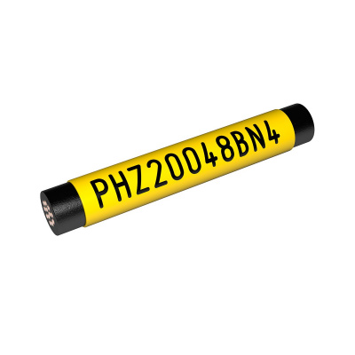 Partex PHZF20095BN4, plochá, žltá 100m, PHZ smršťovací bužírka certifikovaná