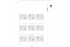 Brady BPT-311-427 / 236998, termálne papierové etikety, 25.40 mm x 31.75 mm