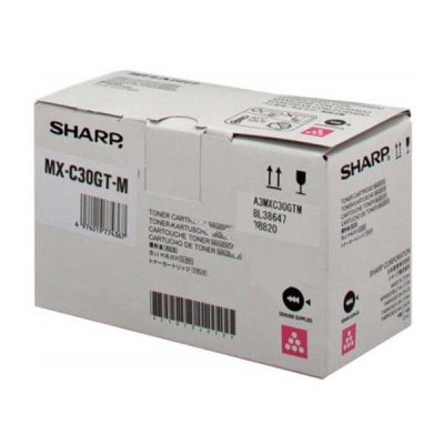 Sharp MX-C30GTM purpurový (magenta) originálny toner