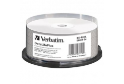 Verbatim BD-R, 50GB, spindle, 43749, 6x, 25-pack, pro archivaci dat