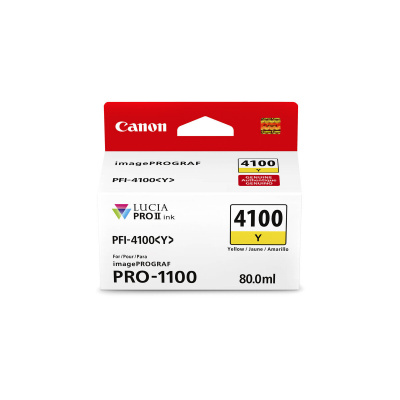 Canon PFI-4100 6780C001 žltá (yellow) originálna cartridge