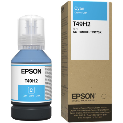 Epson T49H C13T49H20N Azúrový (cyan) originálna atramentová náplň