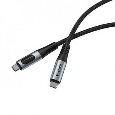 Verbatim 31848 USB kabel USB C samec - USB C samec, 100W, 1.2m, černý, box