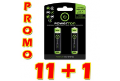 Powerton Nabíjecí Ni-MH baterie AAA, 12x2-pack