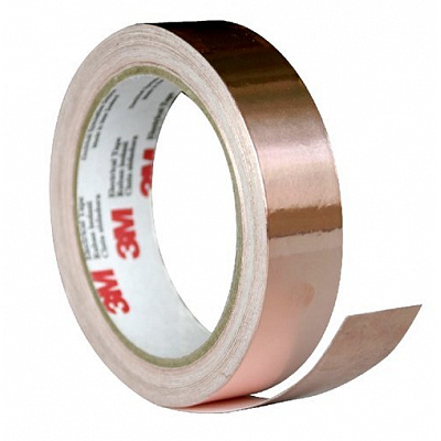 3M 1181 Medená vodivá lepiaca páska, hr. 0,066 mm 9 mm x 16,5 m