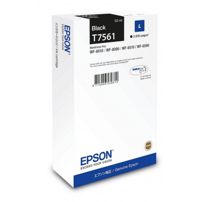 Epson T7561 L C13T75614N černá (black) originálna cartridge
