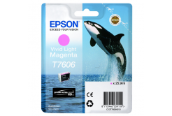 Epson T7606 C13T76064N10 svetlo purpurová (vivid light magenta) originálna cartridge