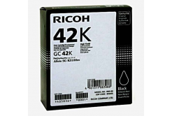 Ricoh originální gelová náplň 405836, black, 10000 str., GC 42K, Ricoh SG K3100DN, Aficio SG K3100DN