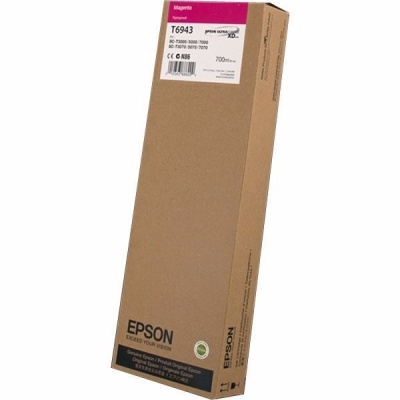 Epson T6943 purpurová (magenta) originálna cartridge