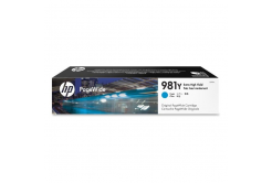 HP 981Y L0R13A azúrová (cyan) originálna cartridge
