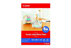 Canon Matte Photo Paper MP-101D 4076C006, 240 g/m2, 7x10cm, 20ks, matný, atramentový, biely, foto papier