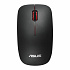 ASUS WT300/Cestovná/Optická/1 600 DPI/Bezdrôtové USB/Čierna
