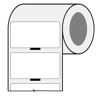 Brady BPT-636-461-AW / 217092, termálne papierové etikety, 48.26 mm x 25.40 mm