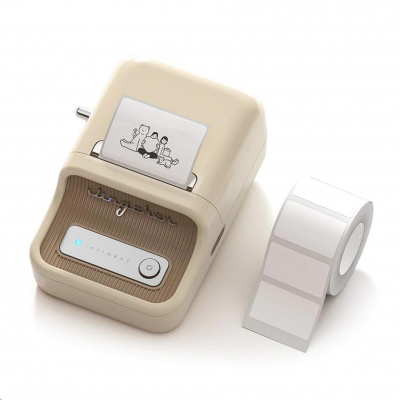 Niimbot Smart B21S 1AC1C171605 tlačiareň štítkov, biela + role etikiet