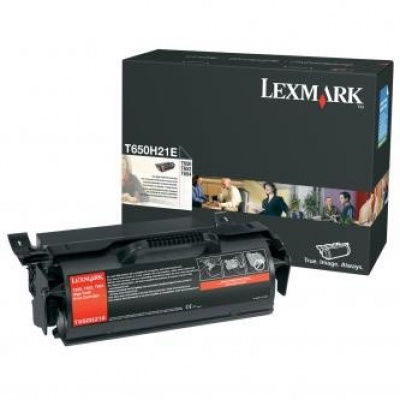 Lexmark T650H21E čierný (black) originálny toner