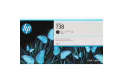 HP originální ink 498Q0A, HP 738M, černá, 2x180str., 300ml, 2-pack