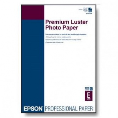 Epson Premium Luster Photo Paper, foto papír, lesklý, bílý, A2, 250 g/m2, 25 ks, C13S042123, in