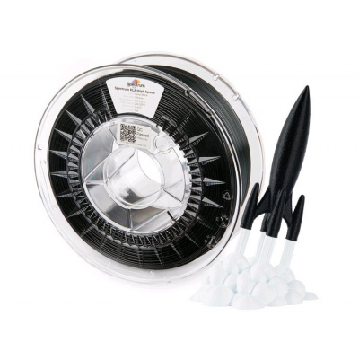 Spectrum 81071 3D filament, PLA High Speed, 1,75mm, 1000g, Čierny (Deep black)