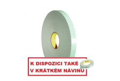 3M 4008 Penová obojstranne lepiaca páska, biela, hr. 3,2 mm 12 mm x 2 m