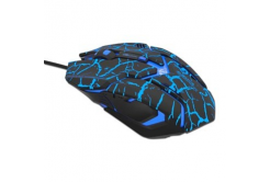 E-blue Myš Auroza Gaming EMS639BCCZ-IU, 4000DPI, optická, 6tl., drátová USB, černá, herní