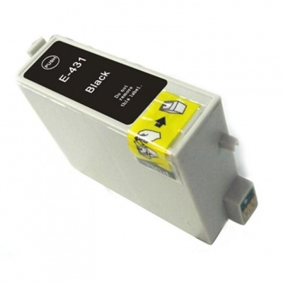 Epson T0431 čierna (black) kompatibilná cartridge