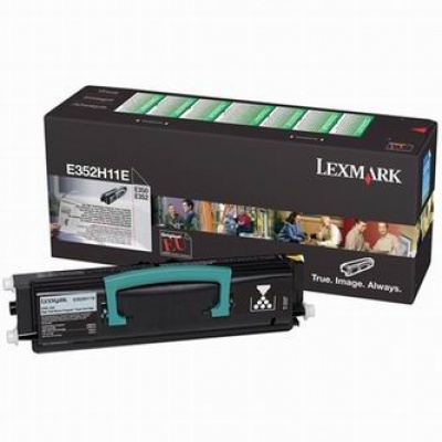 Lexmark E352H11E čierný (black) originálny toner